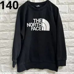 THE NORTH FACE 黒トレーナー 140