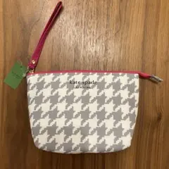 Kate spade ケイトスペード 新品タグ付き 抗菌防臭加工 ポーチのサムネイル