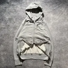 OLD UNIQLO 00s DOUBLE ZIP HOODIE Y2K XL
