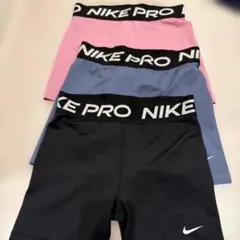 Nike Pro レギンス キッズXL レディースS 3色セット