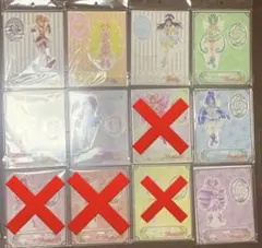 プリキュア展　バラ売り可　アクリルスタンド　8個セット