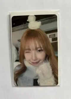 NiziU マユカ JYP POPUP 購入特典 トレカ　匿名配送 MAYUKA