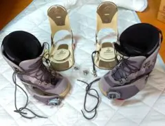 kiss-mark ステップイン ビンディング&ブーツ26.5cmのセット