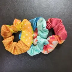 シュシュ三種類