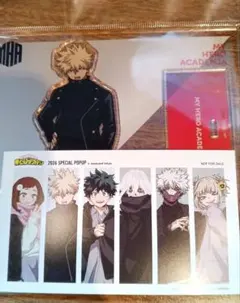 ヒロアカ　爆豪勝己　ベースヤードトーキョー　アクリルスタンド　特典