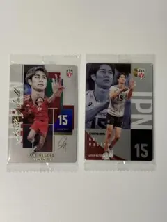 バレーボール ツインウエハース2026 男子日本代表 甲斐優斗