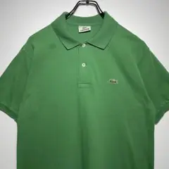 LACOSTE　ラコステ　ポロシャツ　サイズ4　ワンポイントロゴ　希少　古着