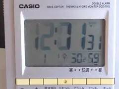 カシオ　CASIO DQD-700J　電波時計　置き時計　デジタル時計