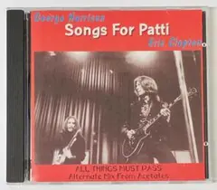 ジョージ・ハリソン　エリック・クラプトン　Songs For Patti　1CD