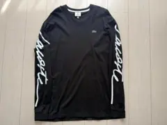 【海外限定】Lacoste ラコステ UNISEX 長袖Tシャツ ブラック XLのサムネイル