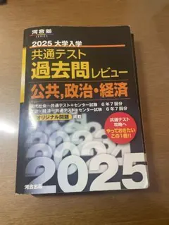 2025大学入学　共通テスト過去問レビュー　公共政治経済