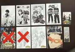 確認用　僕のヒーローアカデミア ポストカード　セット