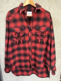 TAKAHIRO MIYASHITA チェック柄シャツのサムネイル