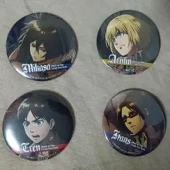 進撃の巨人　缶バッチセット