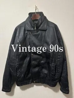 80s カウレザーフライトジャケット MA-1 ダービージャケット - メルカリ