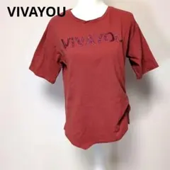 VIVAYOU グリッター赤Tシャツのサムネイル