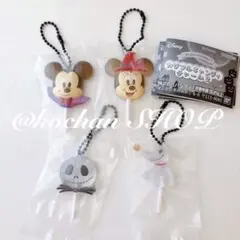 ディズニーキャラクター カラフルキャンディチャーム2 ガチャ 4個セット