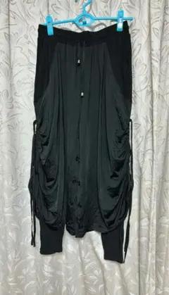 新品 00s シヴァーライズ サルエルイージージョガーパンツ /44 黒 y2k 