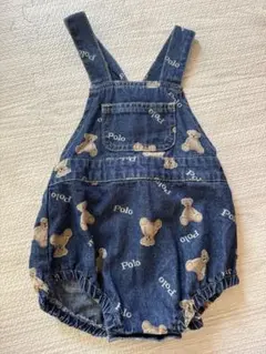 【美品、未使用に近い】POLO baby ロンパース　70サイズ　デニム