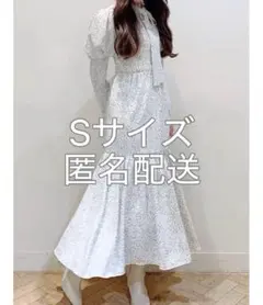 【即購入可】MERCURYDUO 2wayリボンプリントシャーリングワンピース