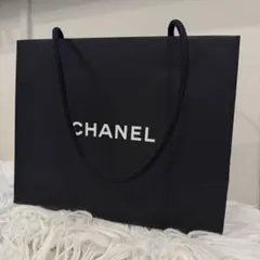 CHANEL ショッパー 紙袋 ブラック 大のサムネイル