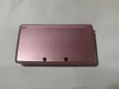 ピンク ニンテンドー3DS 本体 充電器、タッチペン、SDカード付き