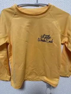 Little Weekend ラッシュガード 90サイズ イエロー