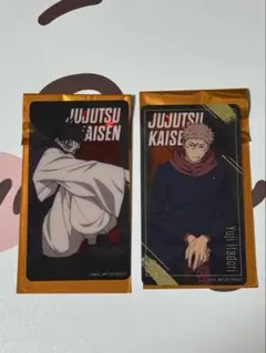 呪術廻戦 ナムコ クリアイラストシート カード 特典 脹相 虎杖 レア