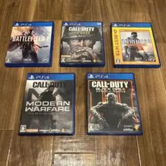 PS4 FPSゲームソフト　BF COD