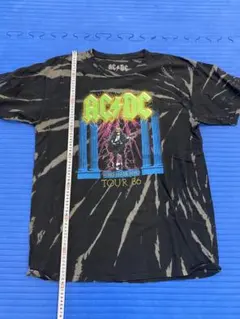 極美品 希少 ヒステリックグラマー ACDC コラボTシャツ ブラック M