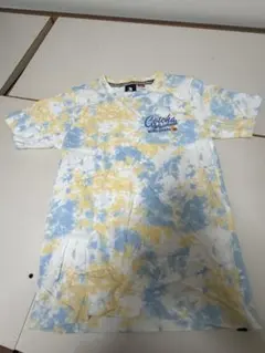 GOTCHA 半袖Tシャツ XS イエロー ブルー タイダイ