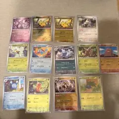 151」ポケモンカード ピカチュウ ミュウツー モンボミラーセット