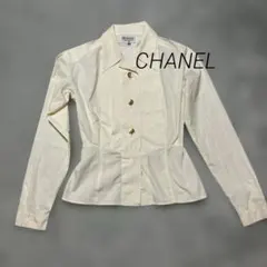 CHANEL シャネル ヴィンテージ 金ボタン シャツ ブラウスのサムネイル