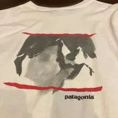 90s patagonia ロンT USA製 白 M
