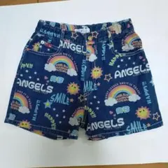 短パン　140cm　エンジェルブルー