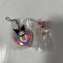 サンリオ　メルヘン工房おなまえホルダー ・ワントーンマスコット桜　クロミちゃん