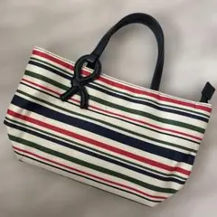 ストライプデザイン トートバッグ