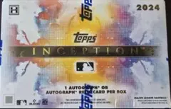 2024 Topps INCEPTION MLB 新品未開封ボックス
