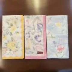 pierre cardin　ハンカチ3枚セット