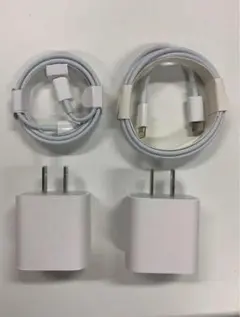 iPhoneタイプc ケーブル1m  1.5m 20w 急速充電器2セットn