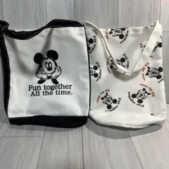 ミッキーマウス トートバッグ 2点セット保管期間長いです。