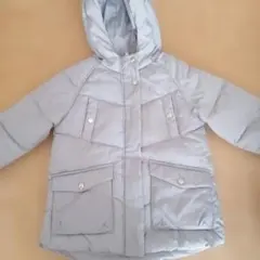 Zara Kids ジャケット8サイズ (128 cm) ライトグレーブルー