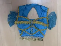 ベリーダンス セットアップ 青 ジャスミン コスプレ
