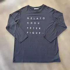 ジェラートピケ　ジェラピケ　部屋着　ルームウェア　トップス　長袖カットソー