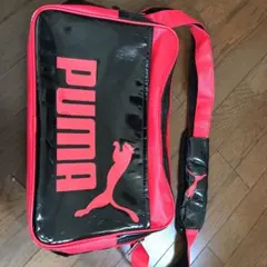 PUMA プーマ エナメルバッグ