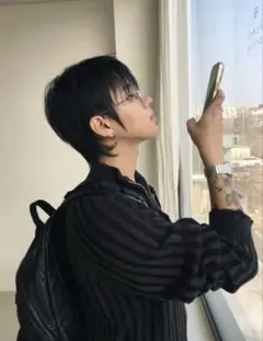 【美品】DISCERNMENT DLリベッドニットジップアップ