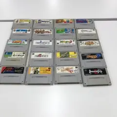 No.1872 スーパーファミコン　ゲームソフト２０本まとめ売り