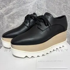 ⭐︎極上⭐︎ Stella McCartney 艾莉絲 厚底 鞋 黑色 36 1/2