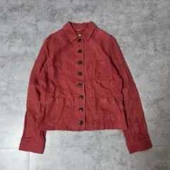 古着｜レディース ワークテイスト ジャケット ベルト付 アウター 春