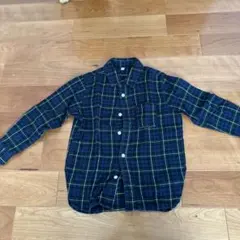 無印　チェック柄シャツ サイズ120